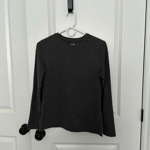 Lord & Taylor grey long sleeve T-shirt
